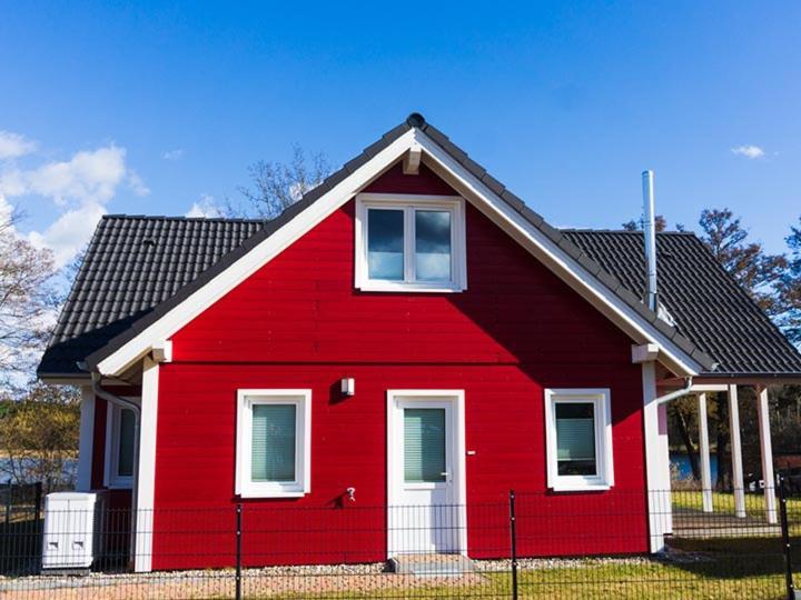 Ferienhaus Sonnenufer ไรน์สแบร์ก ภายนอก รูปภาพ